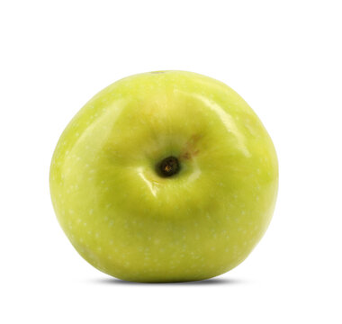 one green apple