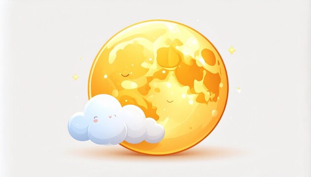 moon and clouds