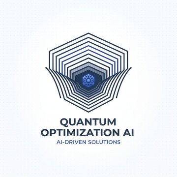 Quantum Annealing Topography Logo