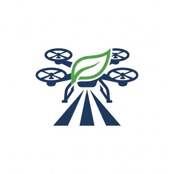AI Aerial Agro-Drone Vision Logo
