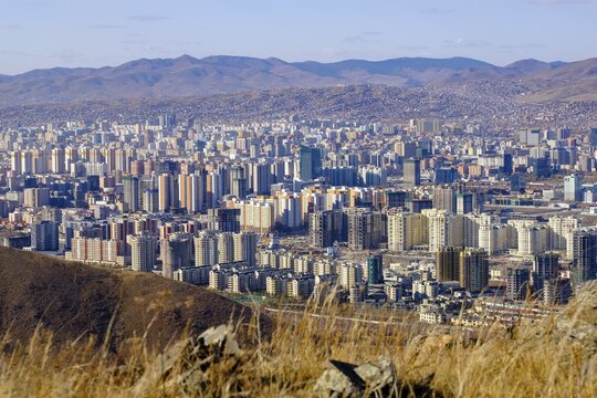 City view, Ulan Bator, Mongolia
