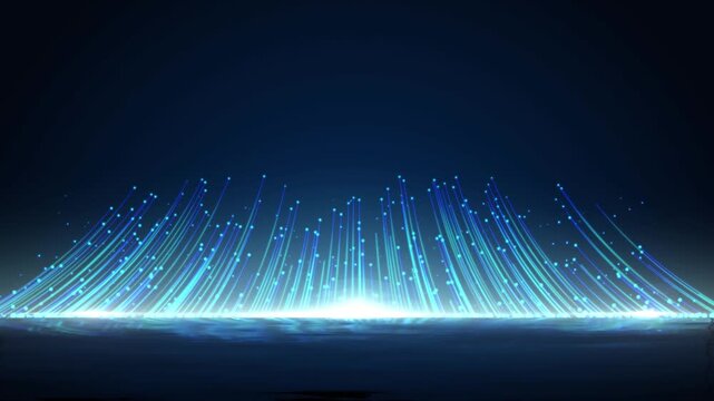 4k technology line background video