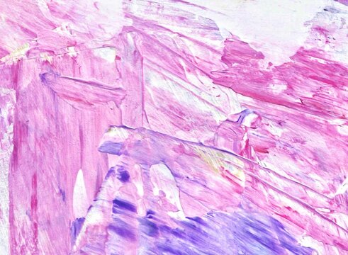 Watercolor painting Abstract texture background rough surface red purple with copy space for design element
