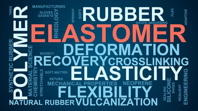 Elastomer Word Cloud