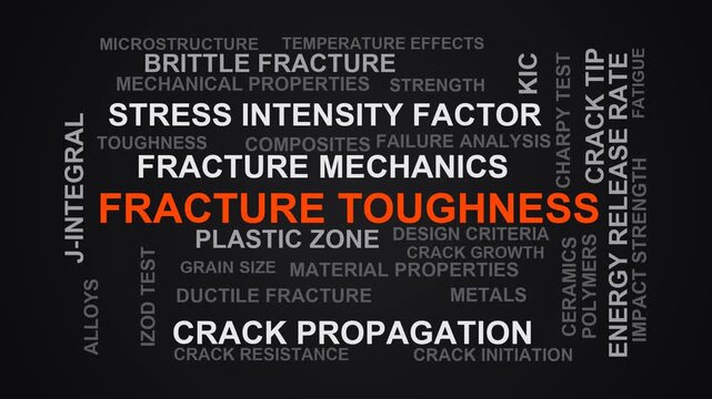 Fracture Toughness Word Cloud