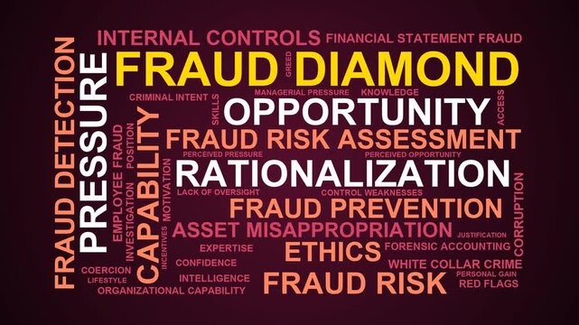 Fraud Diamond Word Cloud