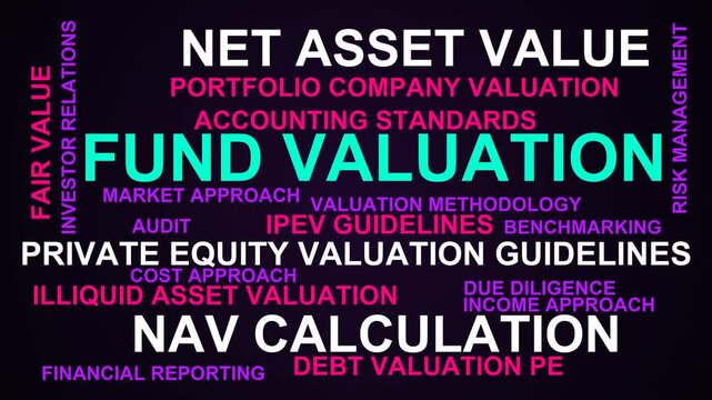 Fund Valuation Word Cloud