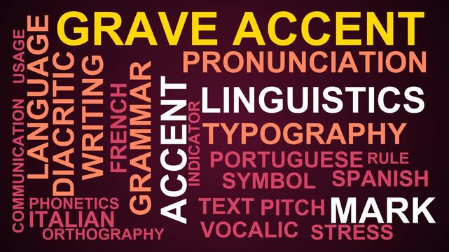 Grave Accent Word Cloud