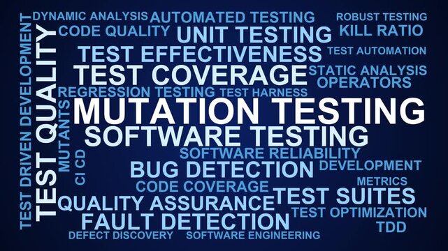 Mutation Testing Word Cloud
