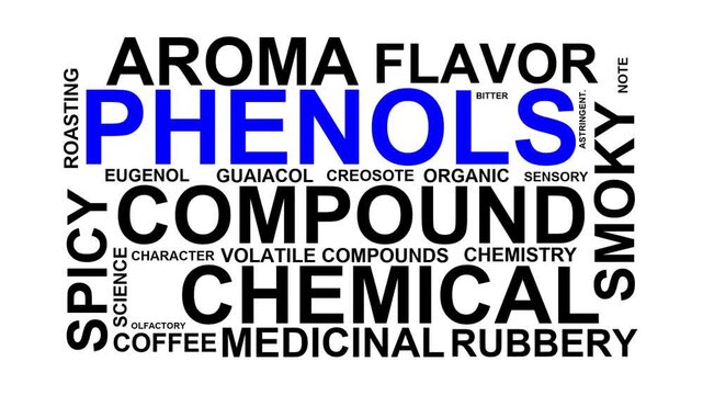 Phenols Word Cloud