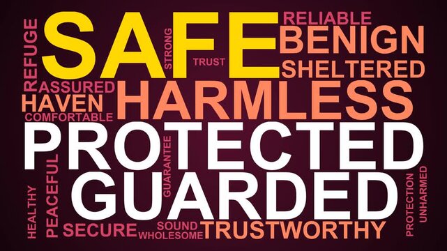 Safe Word Cloud