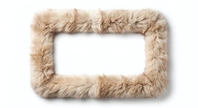 isolated white background, border frame design for your works, text frame, image frame