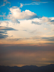 Fototapeta premium paisaje, landscape, nubes, clima