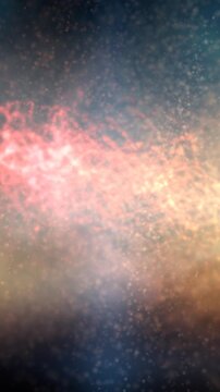 3D render Abstract vibrant light rays forming an energetic, colorful, and ethereal 3D render