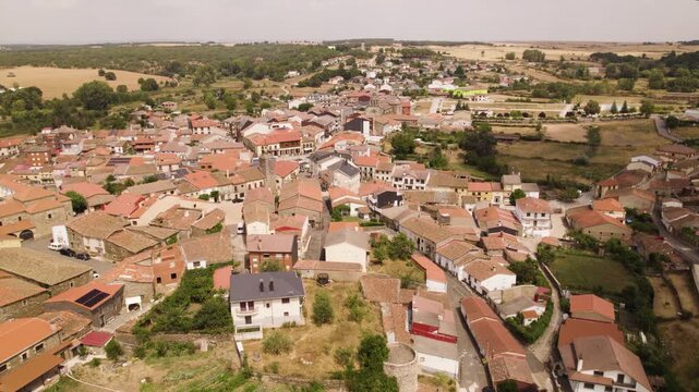 Village of Alcanizes in Spain