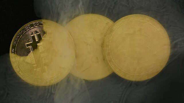 Bitcoins involved on smoke in Black