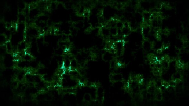 Radioactive Green Energy Cloud Animation