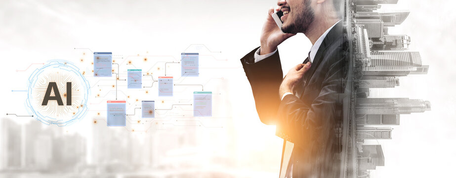 Futuristic software development concept featuring AI pair programmer, automated AI code generation, and real-time AI debugging. Ideal for DevOps and tech AI innovation. Corpus