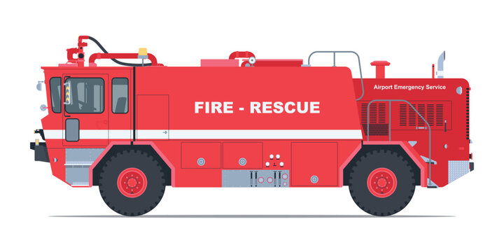 Airport Fire Truck 01