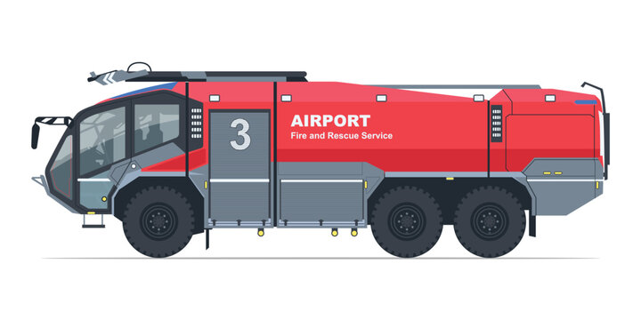 Airport Fire Truck 03