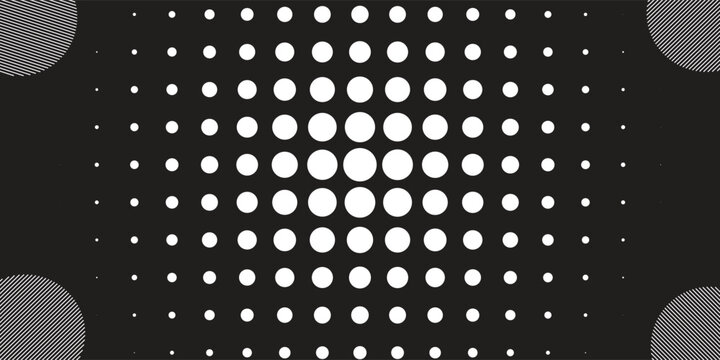 half tone radial pattern Abstract background