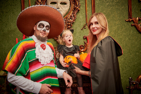 Halloween Family Portrait