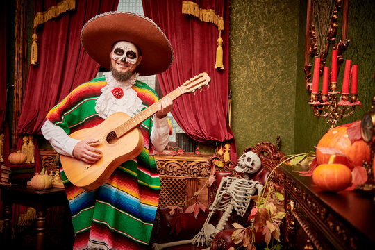 Mexican Skeleton Musician