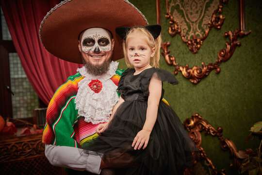 Halloween Father Daughter