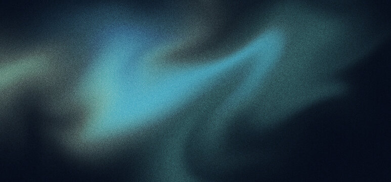Abstract blue teal dark gradient texture blur background wave light abstract blue teal dark gradient texture blur background wave light with soft grain, flowing shape, shadow, moody color