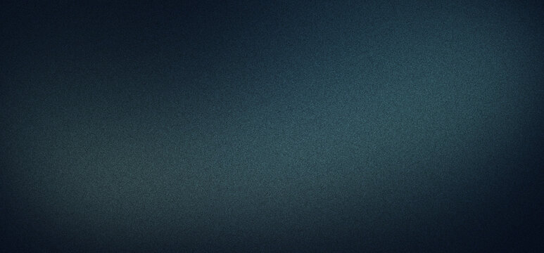 Dark blue gradient texture background abstract grain vignette wallpaper, dark blue gradient texture background with abstract grain and soft vignette, smooth empty backdrop for banner, header