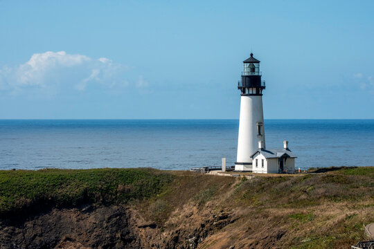 Yaquina Head Lighthouse, Newport, Oregon, Taken in Summer