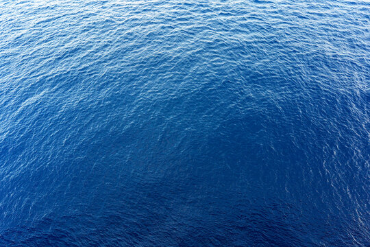 Sea view from cruise ship sailing