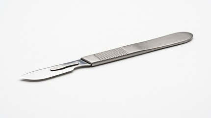 Fototapeta premium Stainless steel surgical scalpel blade