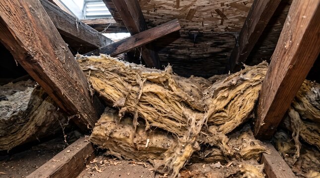 Photorealistic microstock photo of compressed and damaged at