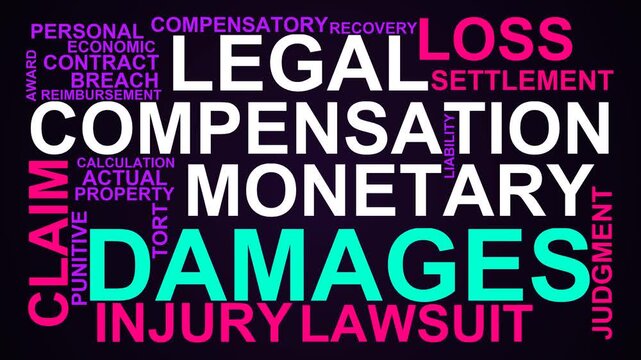 Damages Word Cloud