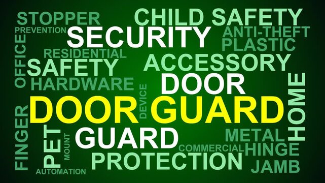 Door Guard Word Cloud