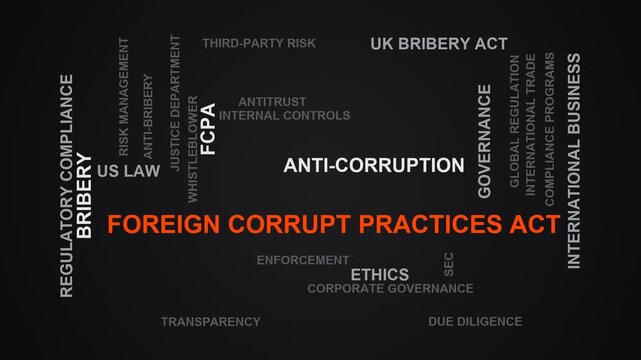 Foreign Corrupt Practices Act Word Cloud