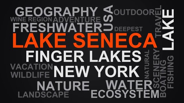 Lake Seneca Word Cloud