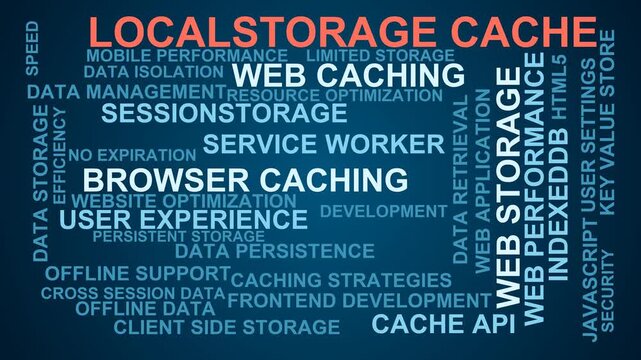 Localstorage Cache Word Cloud