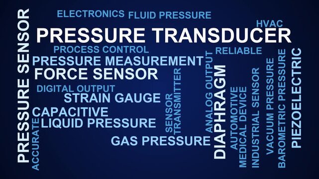 Pressure Transducer Word Cloud