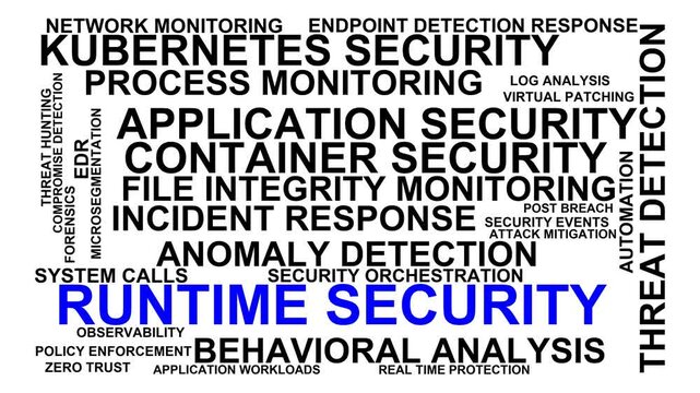 Runtime Security Word Cloud