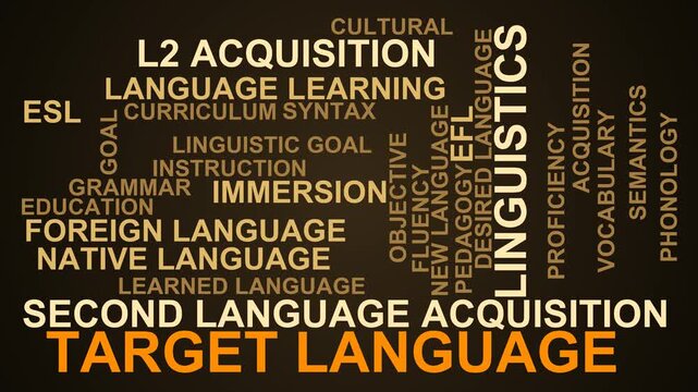 Target Language Word Cloud