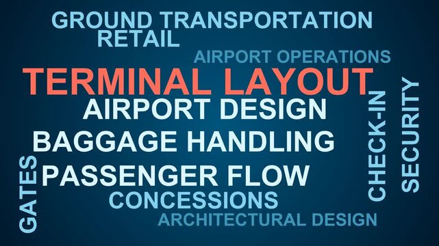 Terminal Layout Word Cloud