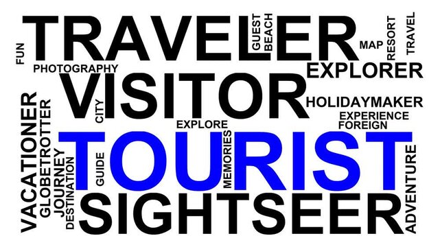 Tourist Word Cloud