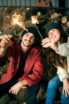 Friends exploring and enjoying nature shoot