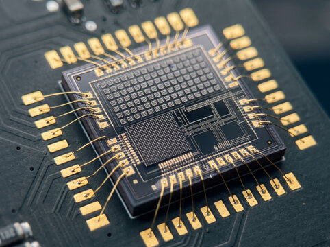 Microfabricated Piezoelectric Ultrasound Transducer Chip Semiconductor Wafer