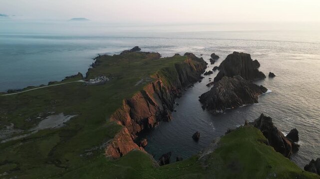 Malin Head, Ireland northernmost point on the Inishowen Peninsula, County Donegal, featuring dramatic Atlantic cliffs and rugged coastal scenery - County Donegal, Ireland - 31 August 2026.