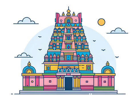  Meenakshi Amman Temple gopuram