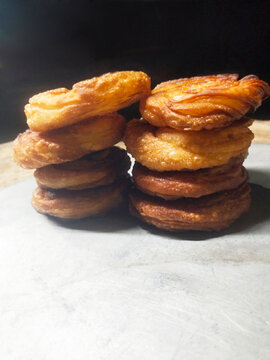 Delicious Bun Parotta Served On Plate