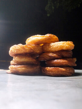 Delicious Bun Parotta Served On Plate